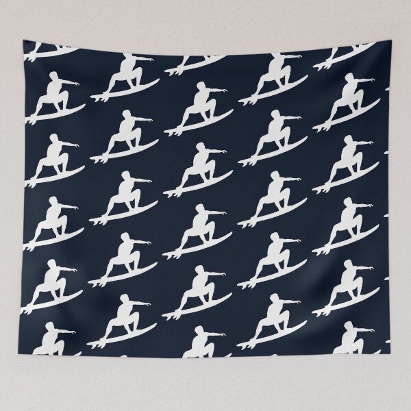 Item preview, Surfer, surfing - white designed and sold by claudiasartwork.