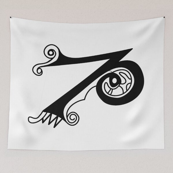 Item preview, Kells Letter Z designed and sold by CatholicSaints.