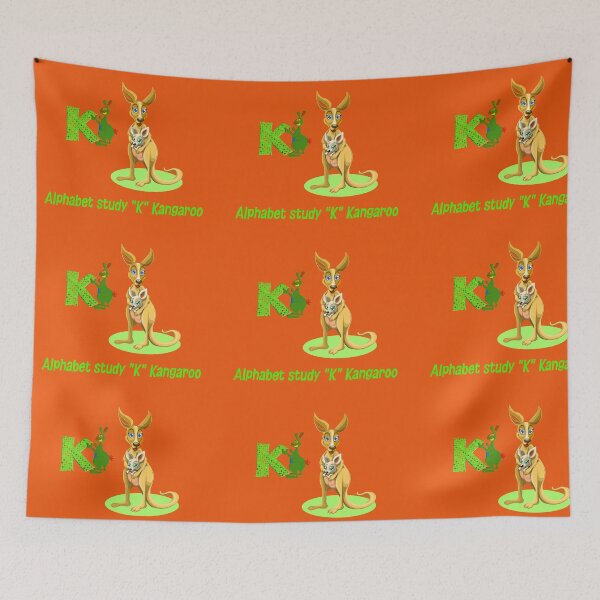 Item preview, Alphabet study "K" Kangaroo designed and sold by mostheristore.