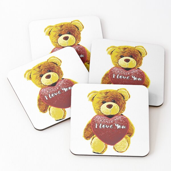 Item preview, I Love You bear designed and sold by Chroma Myst.