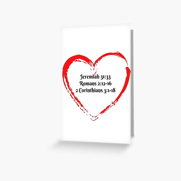 Heart To Obey - Christian Greeting Card