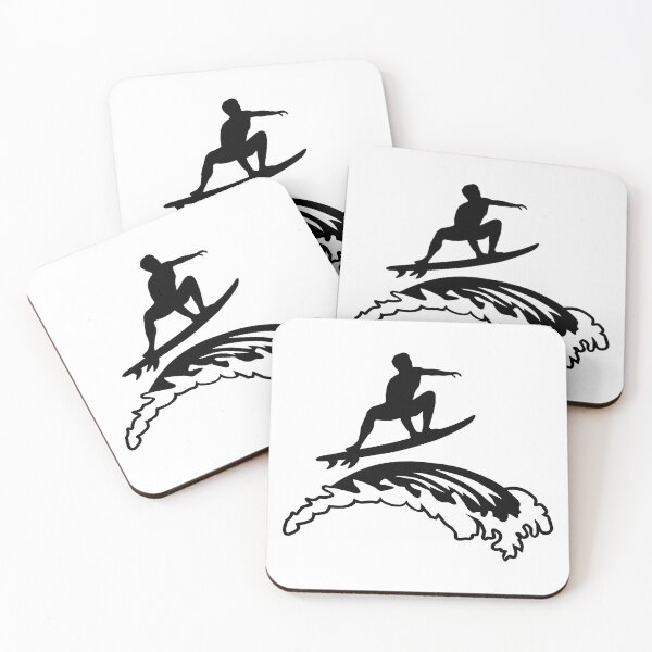 Artikelvorschau, Surfing, Surfer on blue wave entworfen und verkauft von claudiasartwork.