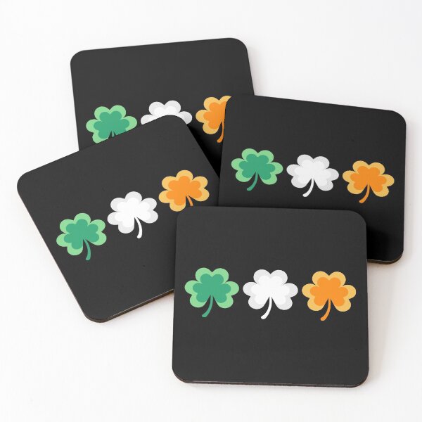 Item preview, Three Irish Shamrocks in Colors of Ireland designed and sold by Rhu Creations.