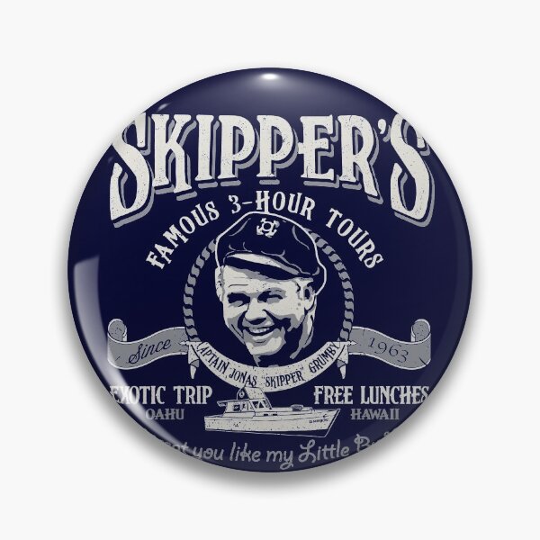 Item preview, Skipper's Famous 3 Hour Boat Tours  designed and sold by Alema Art.