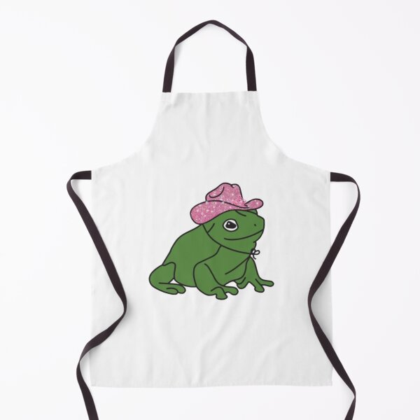 Item preview, pink sparkly cowboy hat frog designed and sold by savrh.