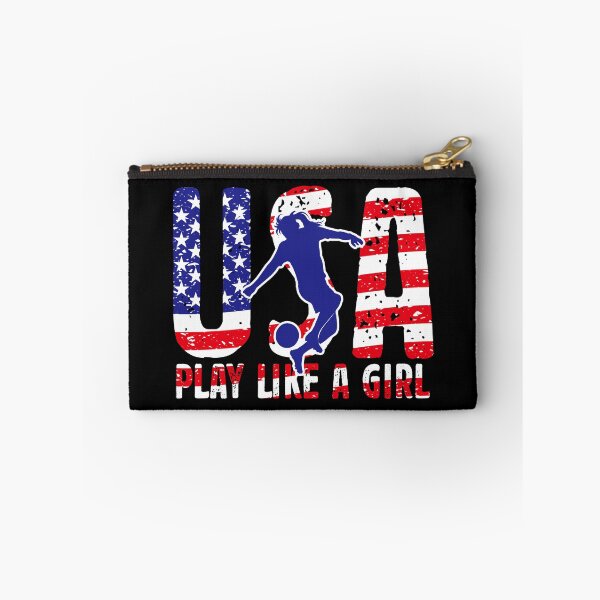 Item preview, Play Like Girl USA Flag Football Team designed and sold by Urlan.