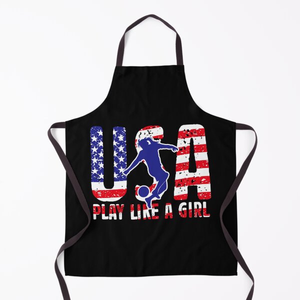 Item preview, Play Like Girl USA Flag Football Team designed and sold by Urlan.