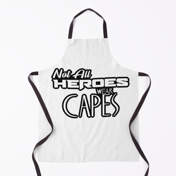 Item preview, Not All Heroes Wear Capes designed and sold by inPhocusStudio.