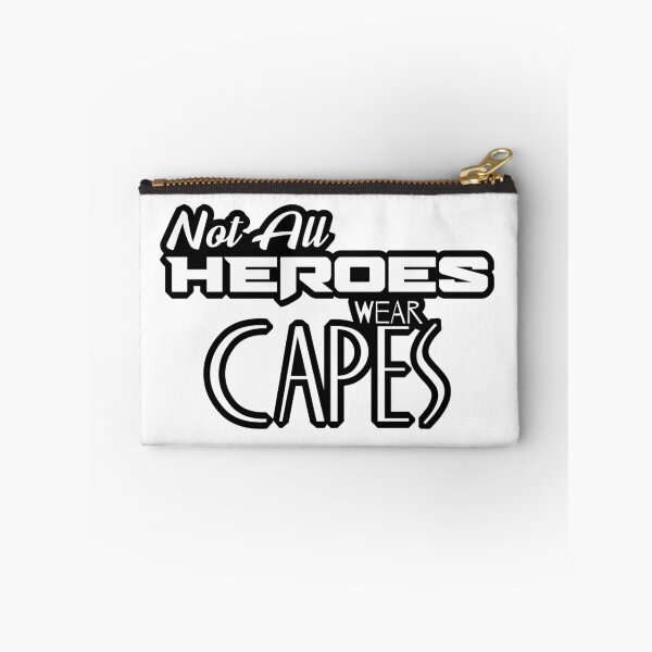 Item preview, Not All Heroes Wear Capes designed and sold by inPhocusStudio.