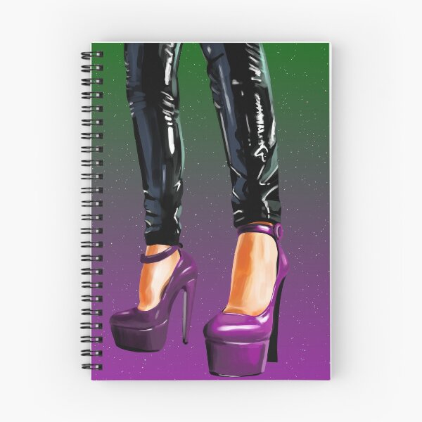 Item preview, Violet high heels designed and sold by Pepinowitz.