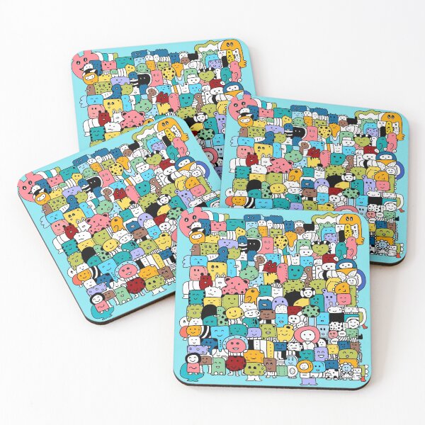 Item preview, Doodle friends designed and sold by Beyou-doodle.
