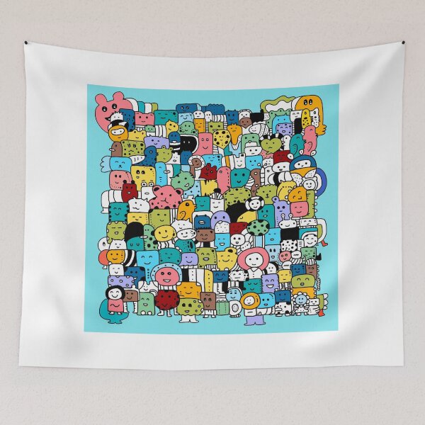 Item preview, Doodle friends designed and sold by Beyou-doodle.