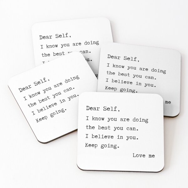 Item preview, Dear self. designed and sold by MagicWordsDS.