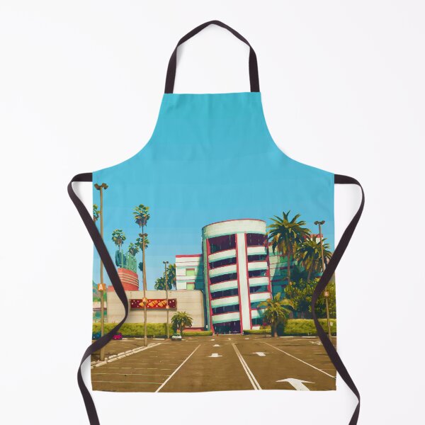 Item preview, Parking lot and palm trees designed and sold by Camdeboo.