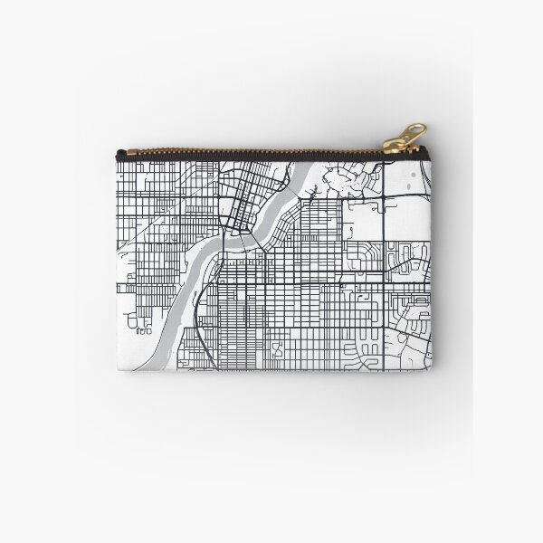 Item preview, Saskatoon, Saskatchewan, Canada Map Poster designed and sold by TheZenSprout.