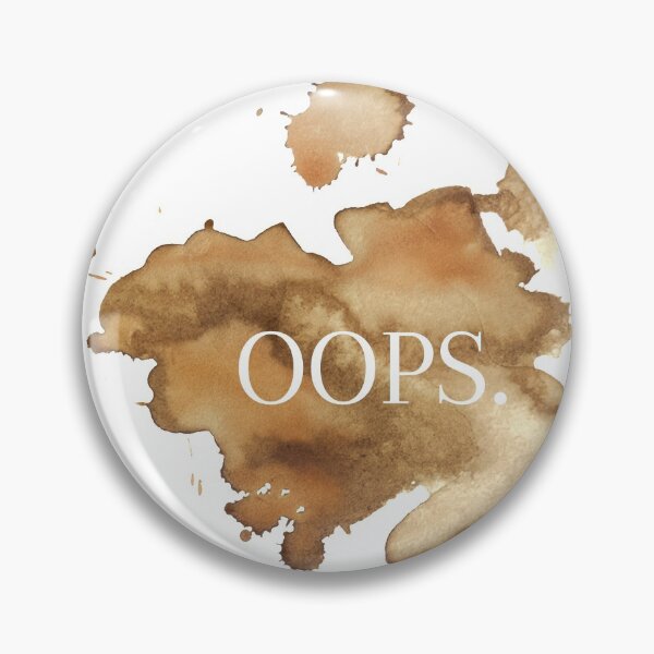 Item preview, Coffee | Stain | Coffeelover | Oops | Funny designed and sold by Qubalcube.