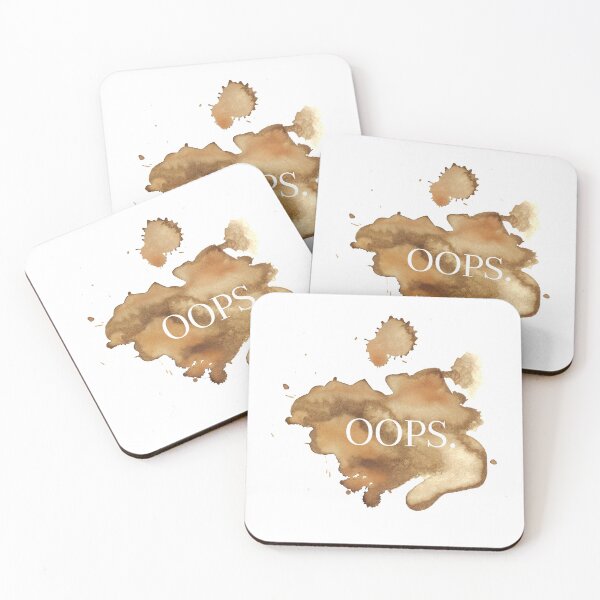 Item preview, Coffee | Stain | Coffeelover | Oops | Funny designed and sold by Qubalcube.