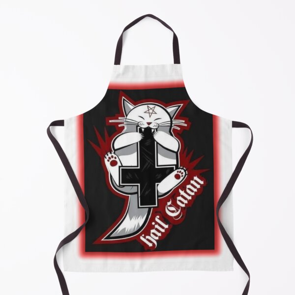 Item preview, Hail Satan Cat designed and sold by Rockopolys.