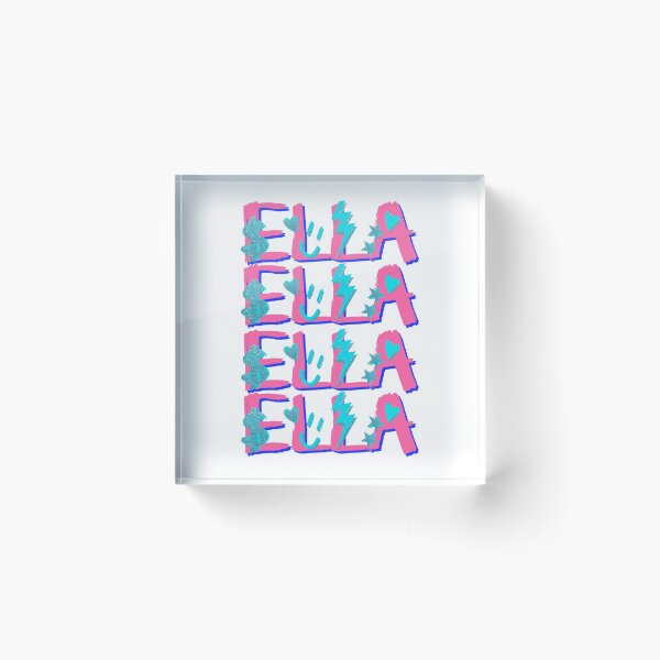 Item preview, ELLA name designed and sold by Julia Santos.