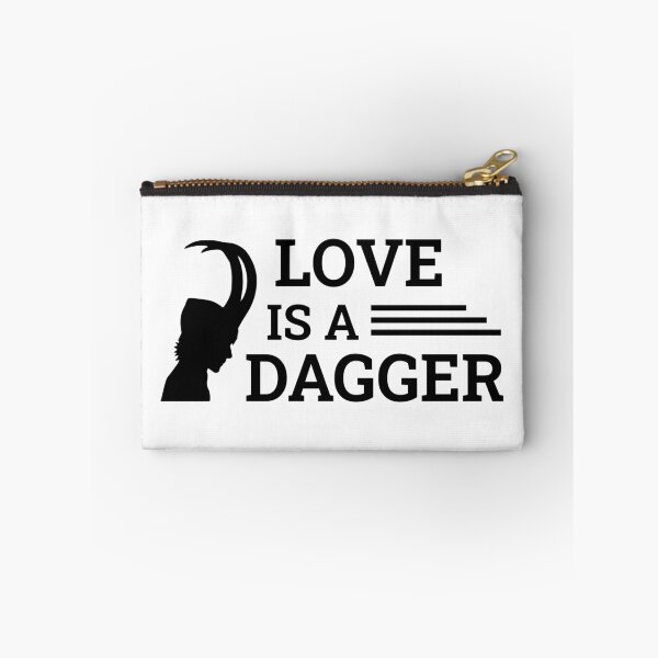 Item preview, Love Is a Dagger (Black) designed and sold by FilipeFerreira.