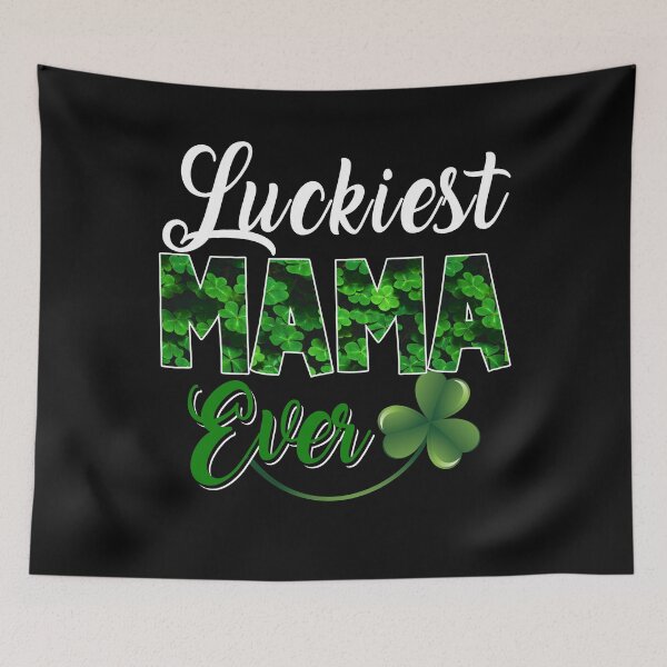 Item preview, Luckiest Mama Ever T-Shirt designed and sold by LanPhan.