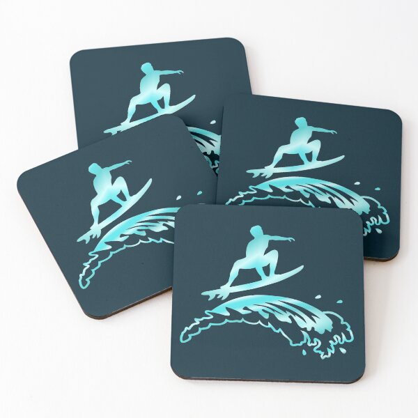 Artikelvorschau, Surfing, Surfer on blue wave entworfen und verkauft von claudiasartwork.