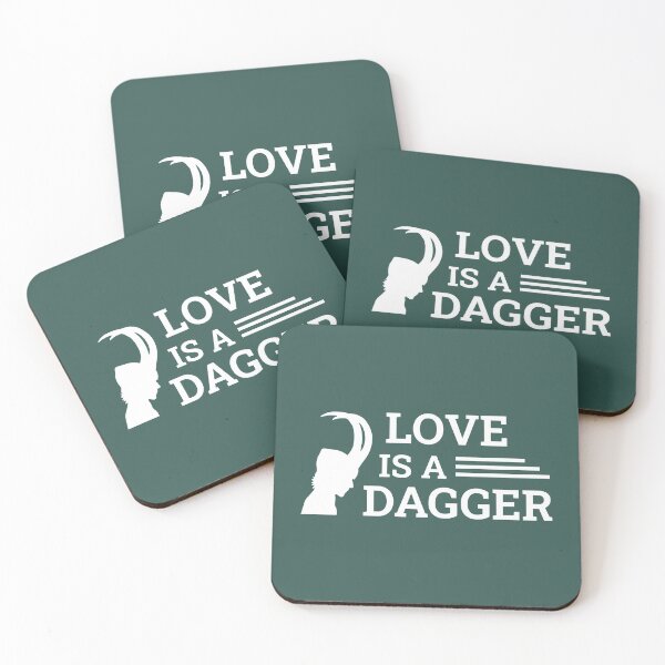 Item preview, Love Is a Dagger (Green BG) designed and sold by FilipeFerreira.