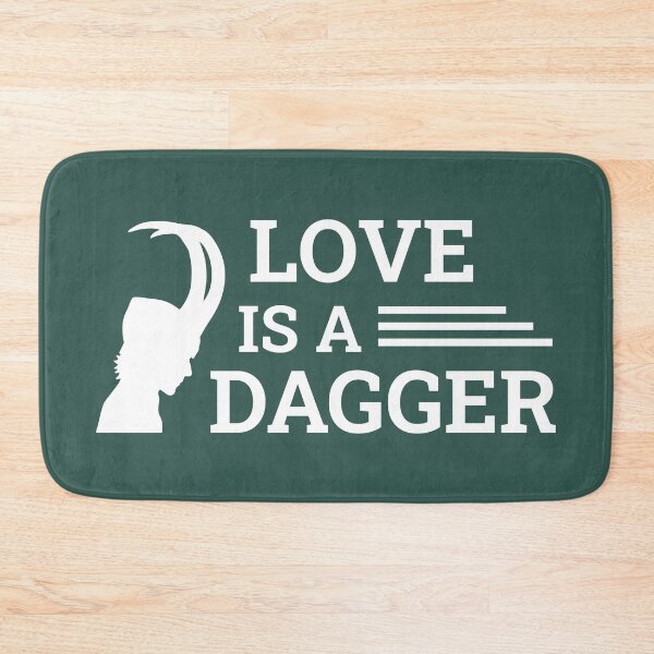 Item preview, Love Is a Dagger (Green BG) designed and sold by FilipeFerreira.