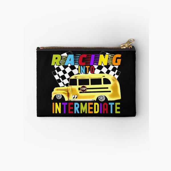 Item preview, Racing into Intermediate Back to School Hot Rod Racing Bus designed and sold by CharJens.