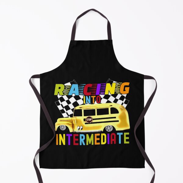 Item preview, Racing into Intermediate Back to School Hot Rod Racing Bus designed and sold by CharJens.