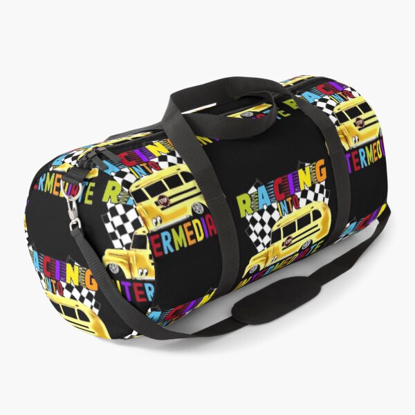 Item preview, Racing into Intermediate Back to School Hot Rod Racing Bus designed and sold by CharJens.