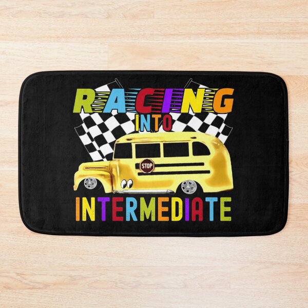 Item preview, Racing into Intermediate Back to School Hot Rod Racing Bus designed and sold by CharJens.