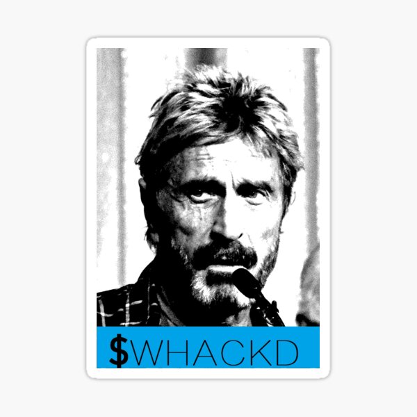Item preview, $WHACKD John McAfee designed and sold by CrazyMadInsano.