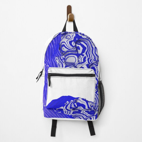 Item preview, Trippy - 3D Model Blue Abstract Texture  designed and sold by MarleneCanto.