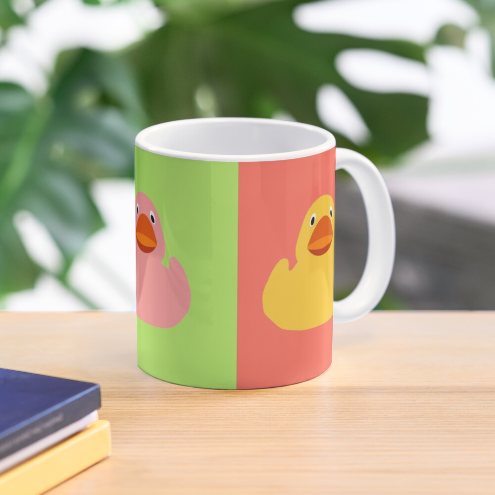 Pop Art Toy Ducks Coffee Mug