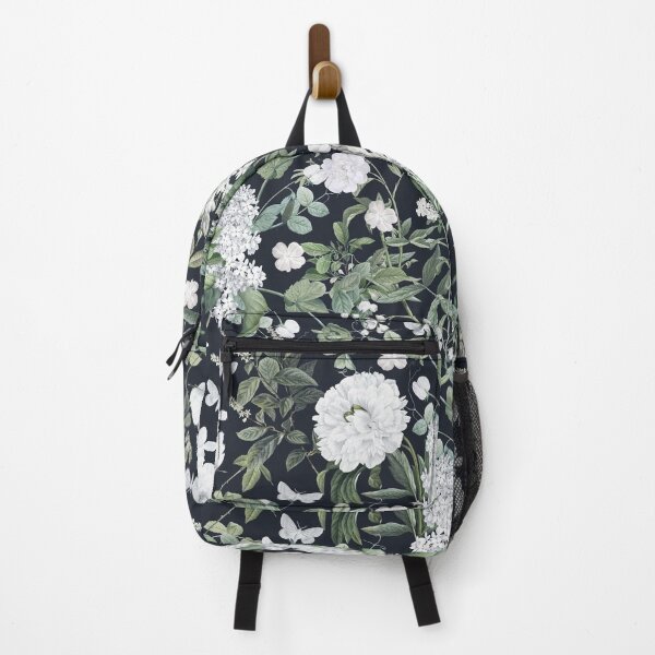 Item preview, Vintage White Flower Botanical Pattern designed and sold by PaperAesthetic.