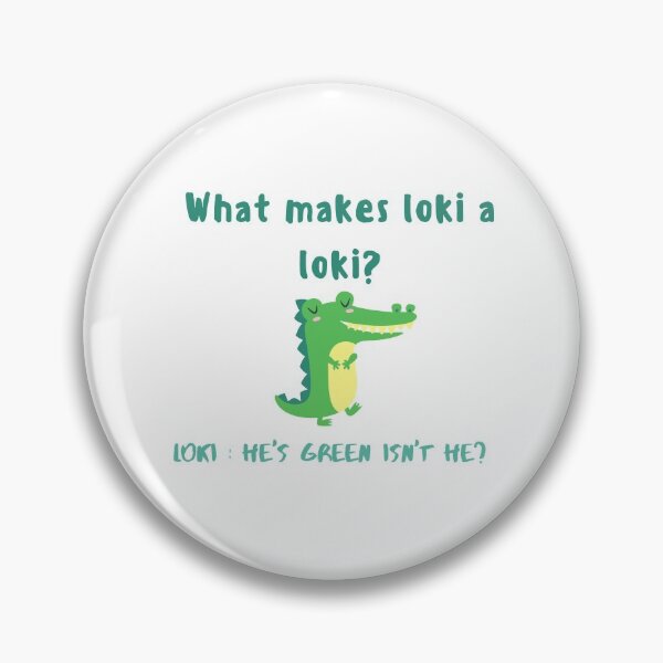 Item preview, Croki Loki | What makes loki a loki? He is green isn't he? A loki gift tee designed and sold by Canfy Girl.