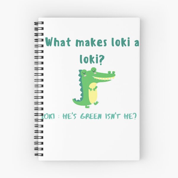 Item preview, Croki Loki | What makes loki a loki? He is green isn't he? A loki gift tee designed and sold by Canfy Girl.