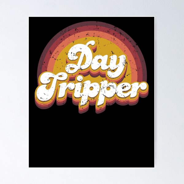 Item preview, Hippie Counterculture Day Tripper Hippie Design designed and sold by walrusindustrie.