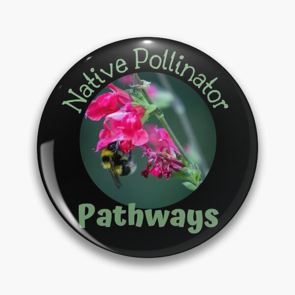 Item preview, Native Pollinator Pathways Colorful Design designed and sold by EarthArtDesigns.