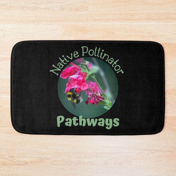 Item preview, Native Pollinator Pathways Colorful Design designed and sold by EarthArtDesigns.