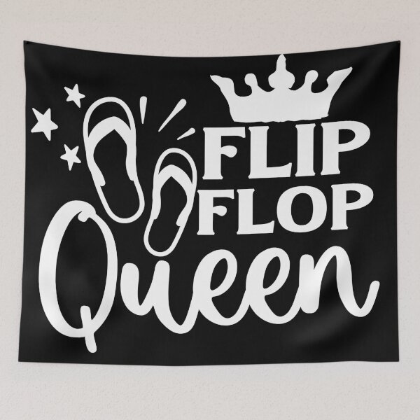Item preview, flip flop queen happy summer holiday at the beach for mom for sister or for friend designed and sold by mydreamcatcher.