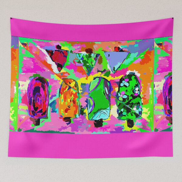 Item preview, My Ice creams on pink designed and sold by LATIGO BAYNE.