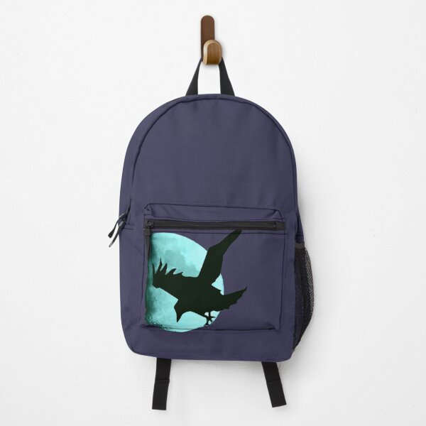 Item preview, Nocturnal Raven Once In A Blue Moon Halloween Art designed and sold by taiche.