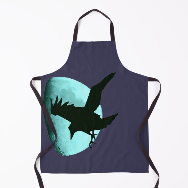 Item preview, Cuervo nocturno Una vez en una luna azul Arte de Halloween designed and sold by taiche.