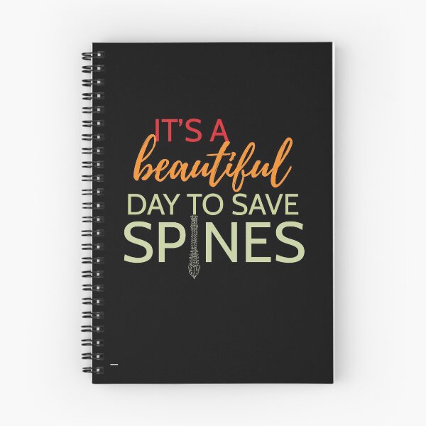 Item preview, It's It's beautiful day to save spine funny funny chiropractic women and men designed and sold by patroart.