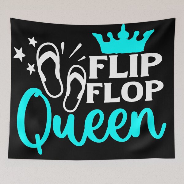 Item preview, flip flop queen happy summer holiday at the beach for mom for sister or for friend designed and sold by mydreamcatcher.