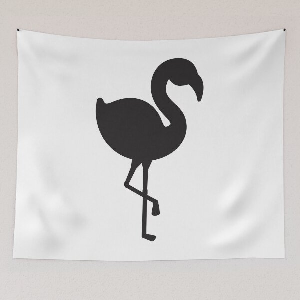 Item preview, Black Flamingo Bird For Birds Lovers designed and sold by Dr.YesOrNo.