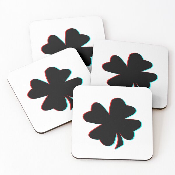 Item preview, Glitch Clover Leaf designed and sold by WASAN  DESIGNS.