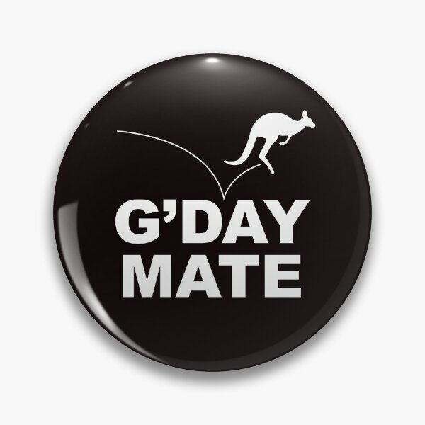 Item preview, gday mate designed and sold by justplainwords.